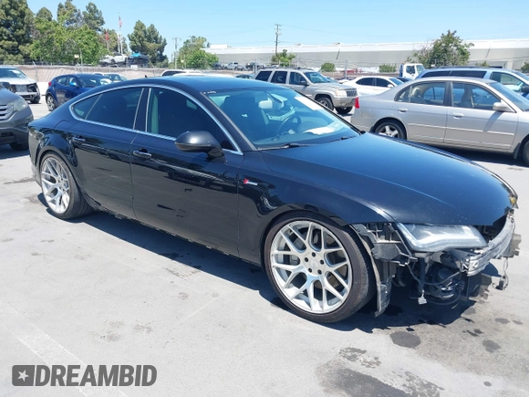 2012 Audi A7 Prestige with VIN WAU2GAFCXCN152061, listed as a IAAI auction lot 42292222 with 227,030 mi miles and . Bid and sale history available at DreamBid. Image 1.