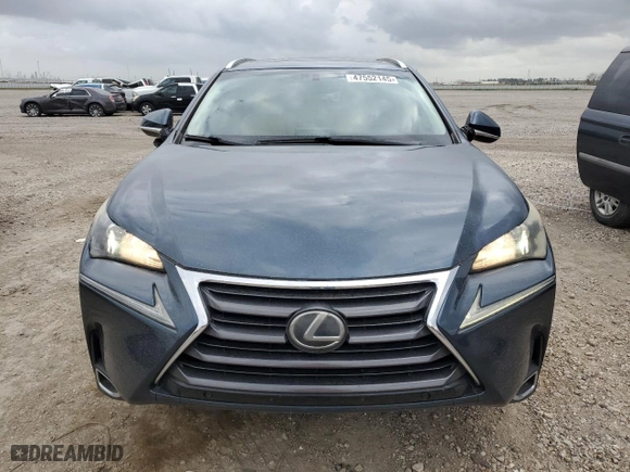 2015 Lexus NX 200t with VIN JTJYARBZ9F2008768, listed as a Copart auction lot 47552145 with 159,362 mi miles and Clean Title. Bid and sale history available at carsss.com. Image 5.