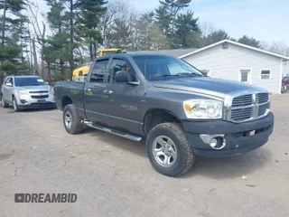 2007 Dodge 1500 Laramie with VIN 1D7HU18227S202264, listed as a IAAI auction lot 41999105 with 141,268 mi miles. Bid and sale history available at carsss.com. Image 1.