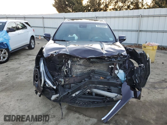 2021 Cadillac XT4 AWD Premium Luxury with VIN 1GYFZDR46MF040495, listed as a Copart auction lot 84465044 with Not Provided miles and Salvage Title. Bid and sale history available at carsss.com. Image 5.
