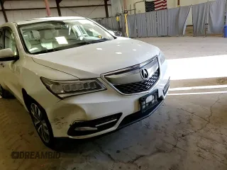 2016 Acura MDX w/Tech with VIN 5FRYD3H46GB017086, listed as a Copart auction lot 45859595 with 94,228 mi miles and Salvage Title. Bid and sale history available at carsss.com. Image 14.