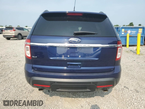 2011 Ford Explorer XLT with VIN 1FMHK7D84BGA24622, listed as a Copart auction lot 59158295 with 151,452 mi miles and Salvage title. Bid and sale history available at DreamBid. Image 6.