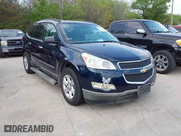 2012 Chevrolet Traverse LS with VIN 1GNKRFED6CJ178966, listed as a IAAI auction lot 41940494 with 176,828 mi miles and . Bid and sale history available at DreamBid. Image 1.