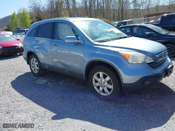 2009 Honda CR-V EX-L with VIN 5J6RE38719L027547, listed as a IAAI auction lot 41931854 with 140,499 mi miles. Bid and sale history available at carsss.com. Image 1.