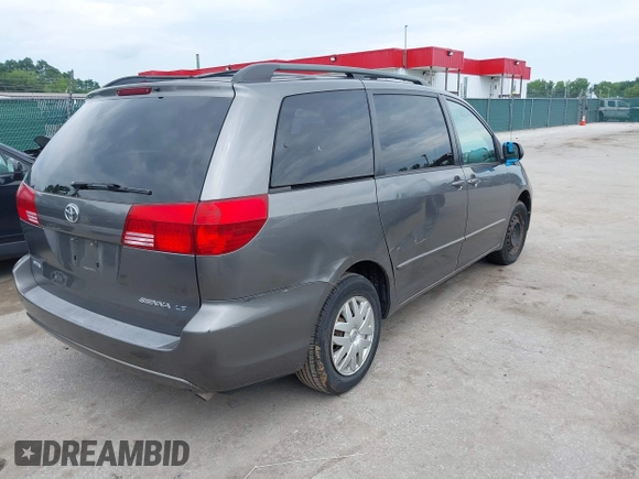 2005 Toyota Sienna CE with VIN 5TDZA23C35S334713, listed as a IAAI auction lot 42776085 with 192,370 mi miles and . Bid and sale history available at DreamBid. Image 4.