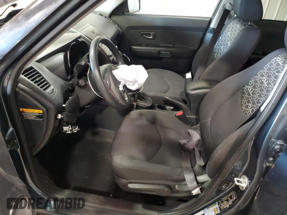 2011 Kia Soul + with VIN KNDJT2A22B7254519, listed as a Copart auction lot 50943605 with 60,010 mi miles and Salvage Title. Bid and sale history available at carsss.com. Image 7.