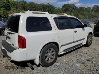 2007 Infiniti QX56 with VIN 5N3AA08C27N806244, listed as a Copart auction lot 68351094 with 143,854 mi miles and Salvage Title. Bid and sale history available at carsss.com. Image 3.