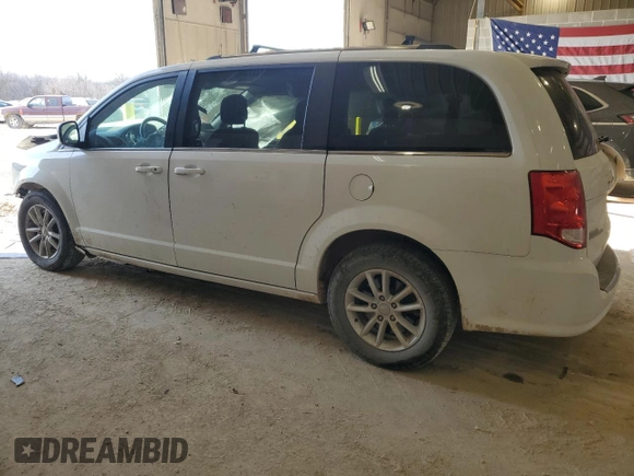2019 Dodge Grand Caravan SXT with VIN 2C4RDGCG1KR736709, listed as a Copart auction lot 48403545 with 92,263 mi miles and Salvage Title. Bid and sale history available at carsss.com. Image 2.