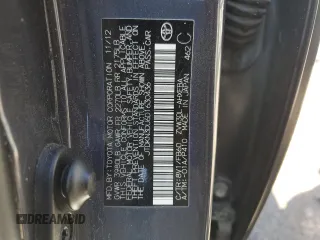 2013 Toyota Prius One with VIN JTDKN3DU6D1630436, listed as a Copart auction lot 49462005 with 219,851 mi miles and Salvage Title. Bid and sale history available at carsss.com. Image 13.