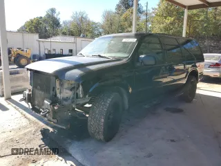 2001 Ford Excursion XLT z VIN 1FMNU40F41EC98171, wystawiony jako Copart lot #80481134 z przebiegiem 284 512 mil mil oraz Czysty tytuł • Clean title. Historia ofert i sprzedaży dostępna na DreamBid. Obrazek 1.