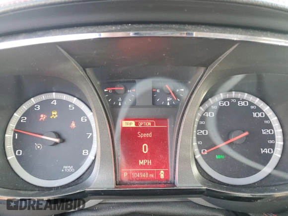 2013 GMC Terrain Denali z VIN 2GKFLZE3XD6174104, wystawiony jako Copart lot #51519535 z przebiegiem 104 948 mil mil oraz Szkoda całkowita • Salvage title. Historia ofert i sprzedaży dostępna na DreamBid. Obrazek 9.
