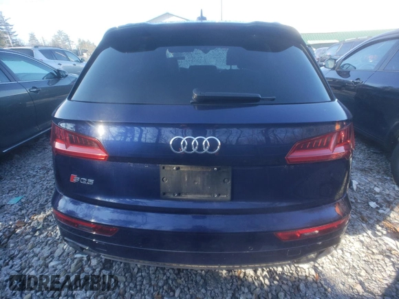 2019 Audi SQ5 Premium Plus with VIN WA1B4AFY3K2007154, listed as a Copart auction lot 82183923 with 76,753 mi miles and . Bid and sale history available at DreamBid. Image 6.