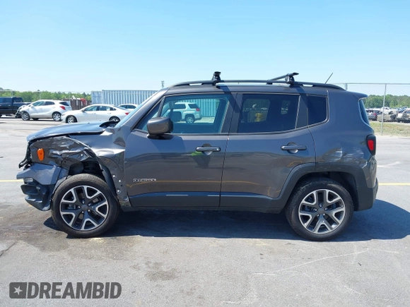 2017 Jeep Renegade Latitude with VIN ZACCJBBB1HPG02268, listed as a IAAI auction lot 41971890 with 69,806 mi miles. Bid and sale history available at carsss.com. Image 14.
