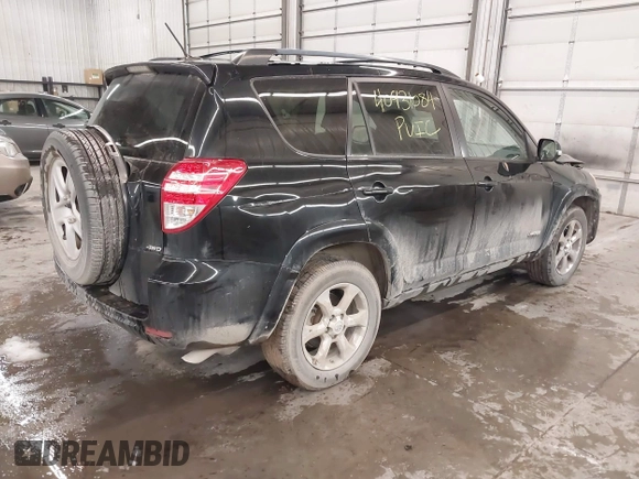 2009 Toyota RAV4 Ltd with VIN 2T3BK31V89W005566, listed as a IAAI auction lot 40931084 with 0 mi miles. Bid and sale history available at carsss.com. Image 4.