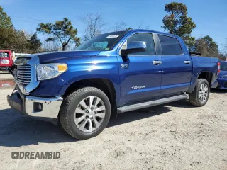 2015 Toyota Tundra Limited z VIN 5TFHY5F11FX445257, wystawiony jako Copart lot #49493875 z przebiegiem 299 448 mil mil oraz Szkoda całkowita • Salvage title. Historia ofert i sprzedaży dostępna na DreamBid. Obrazek 1.