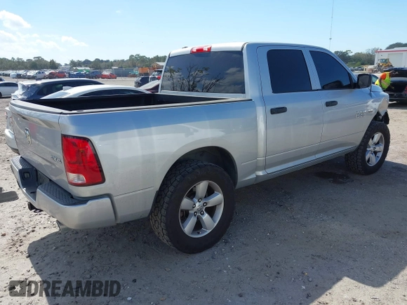 2013 Ram 1500 Express with VIN 1C6RR7KT5DS687555, listed as a IAAI auction lot 41571512 with 143,086 mi miles and . Bid and sale history available at DreamBid. Image 4.