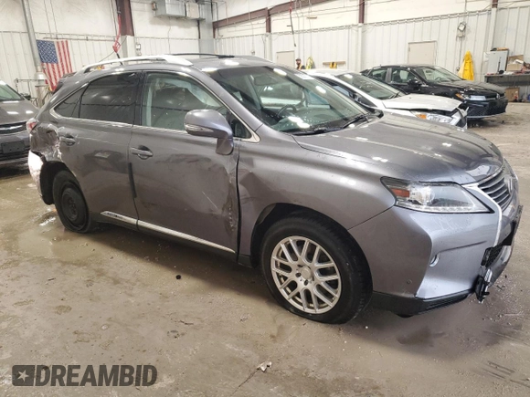 2013 Lexus RX 450h с VIN JTJBC1BA7D2058576, выставлен на аукционе Copart как лот 58563735 с пробегом 99 664 миль миль и Чистый • Clean title. История ставок и продаж доступна на DreamBid. Изображение 4.