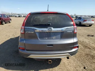 2015 Honda CR-V EX with VIN 5J6RM4H5XFL065880, listed as a Copart auction lot 49017635 with Not Provided miles and Salvage Title. Bid and sale history available at DreamBid. Image 6.