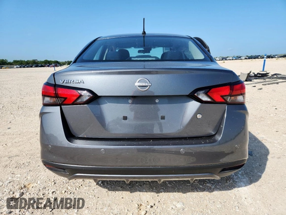 2024 Nissan Versa S with VIN 3N1CN8DV4RL895062, listed as a Copart auction lot 61569345 with 7,170 mi miles and Salvage title. Bid and sale history available at DreamBid. Image 6.