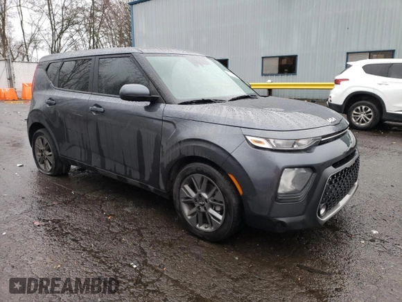2022 Kia Soul EX with VIN KNDJ33AU9N7825113, listed as a Copart auction lot 87131894 with 71,413 mi miles and Salvage Title. Bid and sale history available at carsss.com. Image 4.