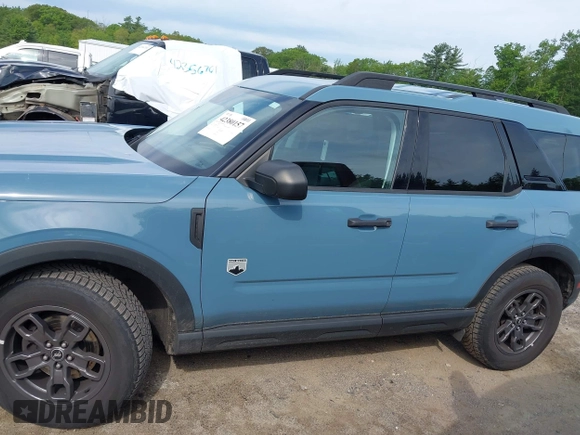 2021 Ford Bronco Sport Big Bend with VIN 3FMCR9B68MRA92517, listed as a IAAI auction lot 42380157 with 44,335 mi miles and . Bid and sale history available at DreamBid. Image 14.