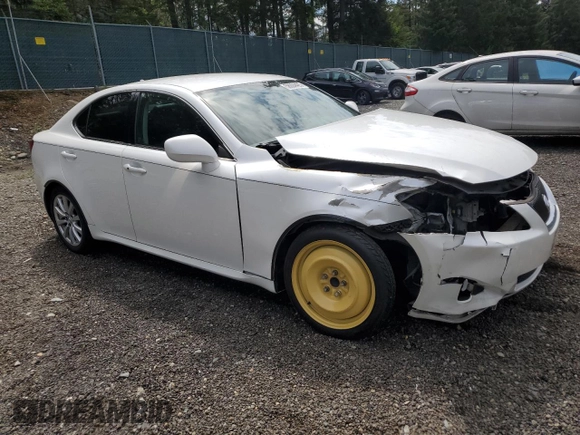 2008 Lexus IS 250 z VIN JTHBK262482070977, wystawiony jako Copart lot #58004425 z przebiegiem 145 545 mil mil oraz Szkody całkowita. Historia ofert i sprzedaży dostępna na DreamBid. Obrazek 4.