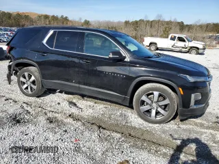 2022 Chevrolet Traverse LT Leather with VIN 1GNERHKW0NJ106386, listed as a Copart auction lot 42732475 with 75,653 mi miles and Salvage Title. Bid and sale history available at carsss.com. Image 4.