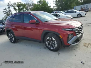 2025 Hyundai Tucson SEL with VIN 5NMJB3DE0SH506842, listed as a Copart auction lot 51575415 with 4,665 mi miles and Clean Title. Bid and sale history available at DreamBid. Image 4.