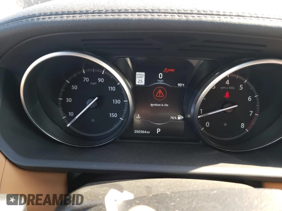 2017 Land Rover Discovery HSE Luxury with VIN SALRHBBV8HA035436, listed as a Copart auction lot 67543173 with 50,364 mi miles. Bid and sale history available at carsss.com. Image 9.