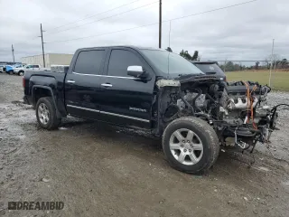 2018 GMC Sierra 1500 SLT with VIN 3GTU2NEC0JG630738, listed as a Copart auction lot 45961355 with 0 mi miles and Salvage Title. Bid and sale history available at carsss.com. Image 4.