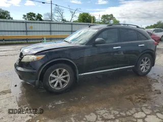 2008 Infiniti FX z VIN JNRAS08U28X100111, wystawiony jako Copart lot #58804855 z przebiegiem 179 823 mil mil oraz Szkoda całkowita • Salvage title. Historia ofert i sprzedaży dostępna na DreamBid. Obrazek 1.