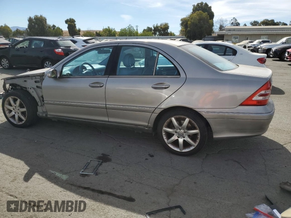 2003 Mercedes-Benz C 230 Kompressor with VIN WDBRF40J93F369431, listed as a Copart auction lot 75029414 with Not Provided miles and Salvage Title. Bid and sale history available at DreamBid. Image 2.