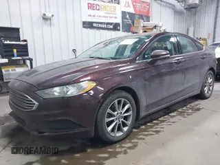2017 Ford Fusion SE with VIN 3FA6P0H73HR104362, listed as a IAAI auction lot 41443826 with 126,669 mi miles. Bid and sale history available at carsss.com. Image 2.