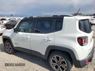 2017 Jeep Renegade Limited z VIN ZACCJBDBXHPG65785, wystawiony jako Copart lot #58090725 z przebiegiem 91 383 mil mil oraz Czysty tytuł • Clean title. Historia ofert i sprzedaży dostępna na DreamBid. Obrazek 2.