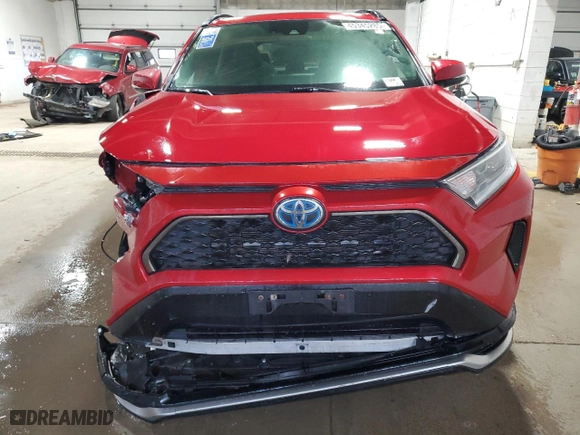 2021 Toyota RAV4 Prime SE with VIN JTMAB3FV9MD050946, listed as a Copart auction lot 45345285 with 83,207 mi miles and Salvage Title. Bid and sale history available at carsss.com. Image 5.
