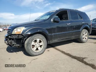 2007 Kia Sorento EX z VIN KNDJC736075685439, wystawiony jako Copart lot #46603795 z przebiegiem 137 529 mil mil oraz Szkoda całkowita • Salvage title. Historia ofert i sprzedaży dostępna na DreamBid. Obrazek 1.