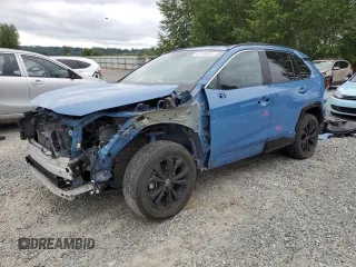 2022 Toyota RAV4 Hybrid SE z VIN 2T3T6RFV6NW033185, wystawiony jako Copart lot #62180825 z przebiegiem 53 974 mil mil oraz Szkoda całkowita • Salvage title. Historia ofert i sprzedaży dostępna na DreamBid. Obrazek 1.