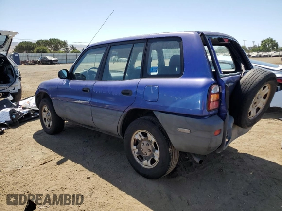 1999 Toyota RAV4 with VIN JT3GP10V8X0036366, listed as a Copart auction lot 61864455 with 229,711 mi miles and Salvage title. Bid and sale history available at DreamBid. Image 2.