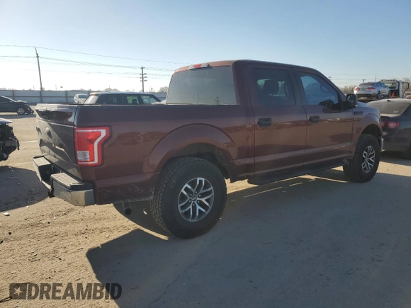 2015 Ford F-150 XLT with VIN 1FTEW1E81FKD22779, listed as a Copart auction lot 42975895 with 144,062 mi miles and Salvage Title. Bid and sale history available at carsss.com. Image 3.