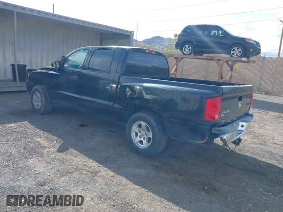 2006 Dodge Dakota SLT with VIN 1D7HE48NX6S596684, listed as a IAAI auction lot 41992956 with 255,526 mi miles and . Bid and sale history available at carsss.com. Image 3.