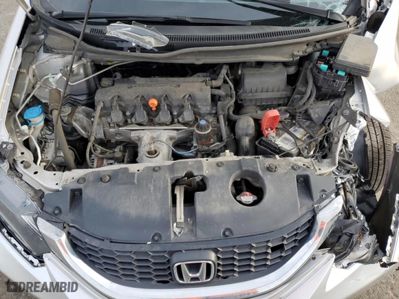2015 Honda Civic Sedan LX with VIN 19XFB2F58FE111642, listed as a Copart auction lot 49540255 with 94,484 mi miles and Salvage Title. Bid and sale history available at carsss.com. Image 12.