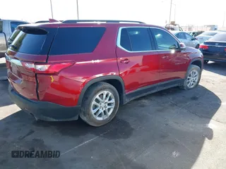 2021 Chevrolet Traverse LT Cloth with VIN 1GNERGKW2MJ193006, listed as a IAAI auction lot 41674861 with 43,465 mi miles and . Bid and sale history available at DreamBid. Image 4.