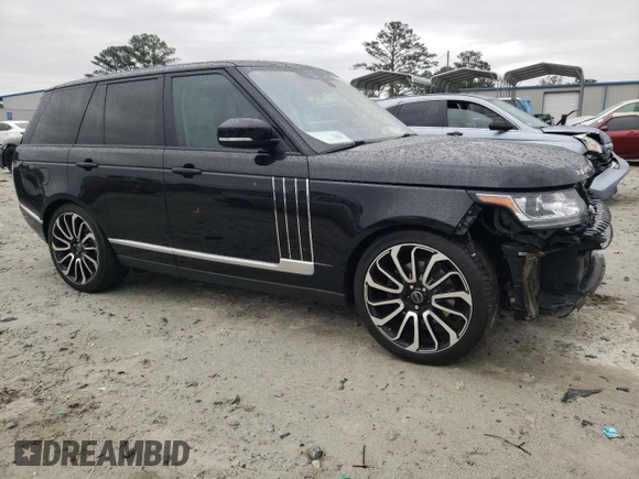 2017 Land Rover Range Rover HSE z VIN SALGS2FK9HA325581, wystawiony jako Copart lot #80923614 z przebiegiem 124 193 mil mil oraz Szkoda całkowita • Salvage title. Historia ofert i sprzedaży dostępna na DreamBid. Obrazek 4.
