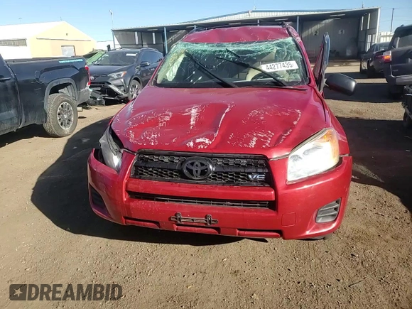 2012 Toyota RAV4 with VIN 2T3BK4DV3CW068132, listed as a Copart auction lot 44277435 with 0 mi miles and Salvage Title. Bid and sale history available at carsss.com. Image 11.