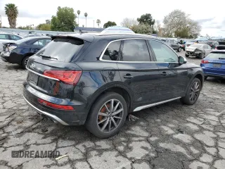 2022 Audi SQ5 Premium Plus with VIN WA1B4AFY0N2087887, listed as a Copart auction lot 88809855 with 14,999 mi miles and Salvage Title. Bid and sale history available at carsss.com. Image 3.