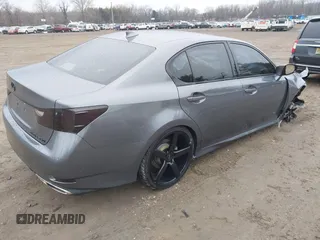 2015 Lexus GS 350 with VIN JTHCE1BLXFA003498, listed as a IAAI auction lot 41688152 with 95,339 mi miles. Bid and sale history available at carsss.com. Image 4.