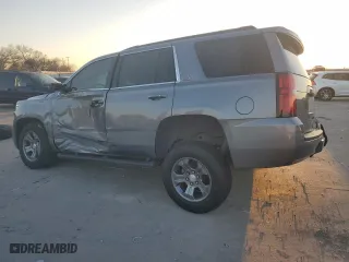 2020 Chevrolet Tahoe LT with VIN 1GNSKBKC7LR261767, listed as a Copart auction lot 43520055 with 0 mi miles and Salvage Title. Bid and sale history available at carsss.com. Image 2.