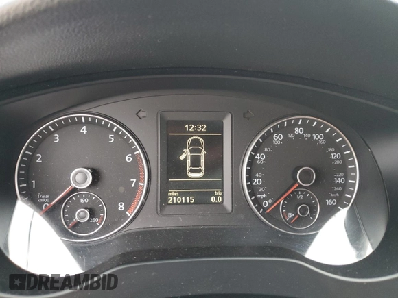 2012 Volkswagen Jetta GLI Autobahn with VIN 3VW567AJ8CM102505, listed as a Copart auction lot 78807724 with 210,115 mi miles and Salvage title. Bid and sale history available at DreamBid. Image 9.