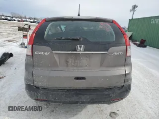 2014 Honda CR-V LX with VIN 2HKRM4H36EH654237, listed as a Copart auction lot 45954575 with Not Provided miles and Salvage Title. Bid and sale history available at carsss.com. Image 6.