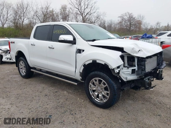 2021 Ford Ranger XL z VIN 1FTER4FH6MLE00004, wystawiony jako IAAI lot #41983031 z przebiegiem 54 227 mil mil oraz . Historia ofert i sprzedaży dostępna na DreamBid. Obrazek 1.